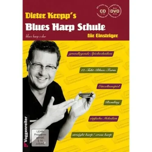 Учебное пособие Voggenreiter Blues Harp Schule