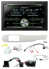 Pioneer Bluetooth Lenkrad DAB 2DIN USB CD Autoradio für Alfa Giulietta 10-14 940