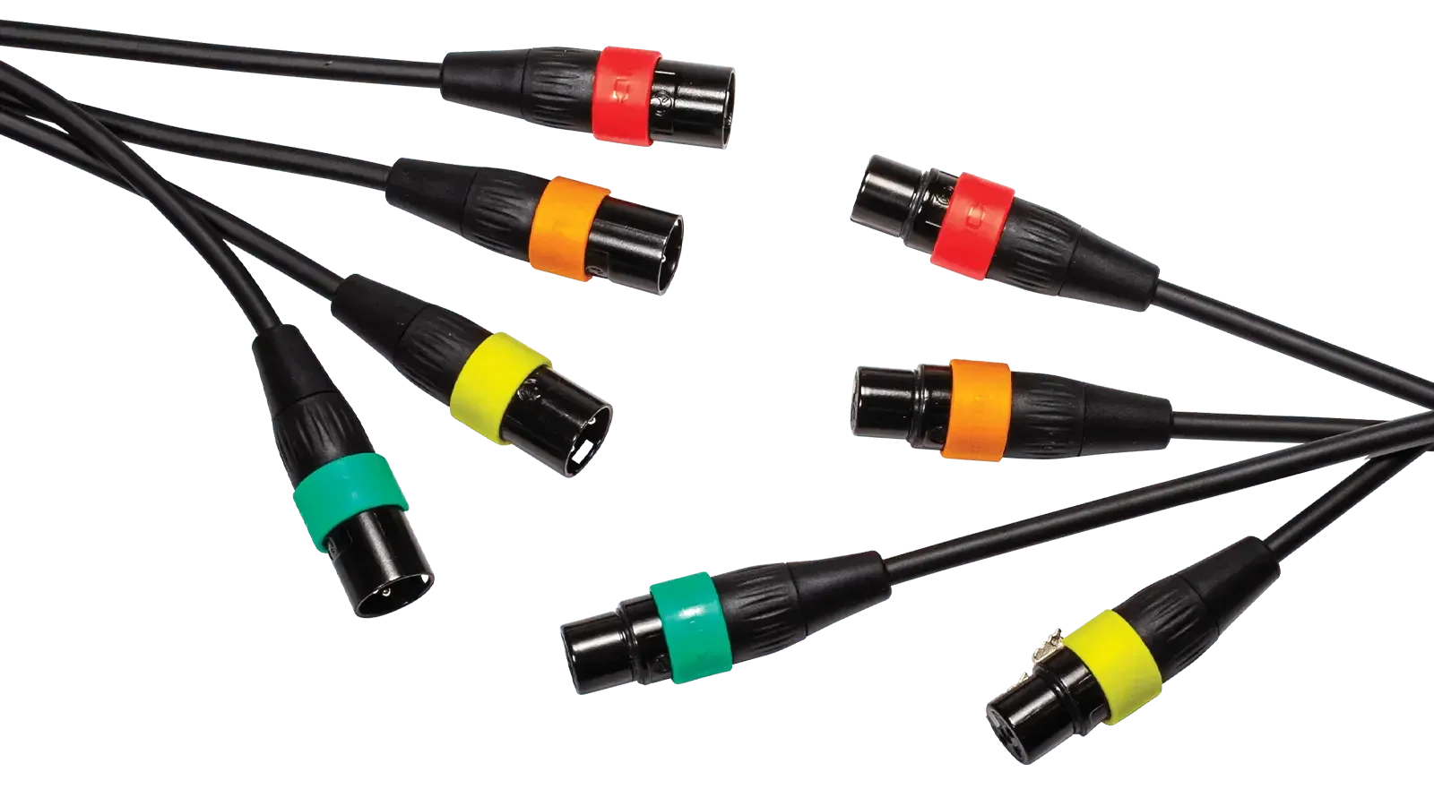 Микрофонный кабель Zoom XLR-4C/CP 2.5 м (4 штуки)