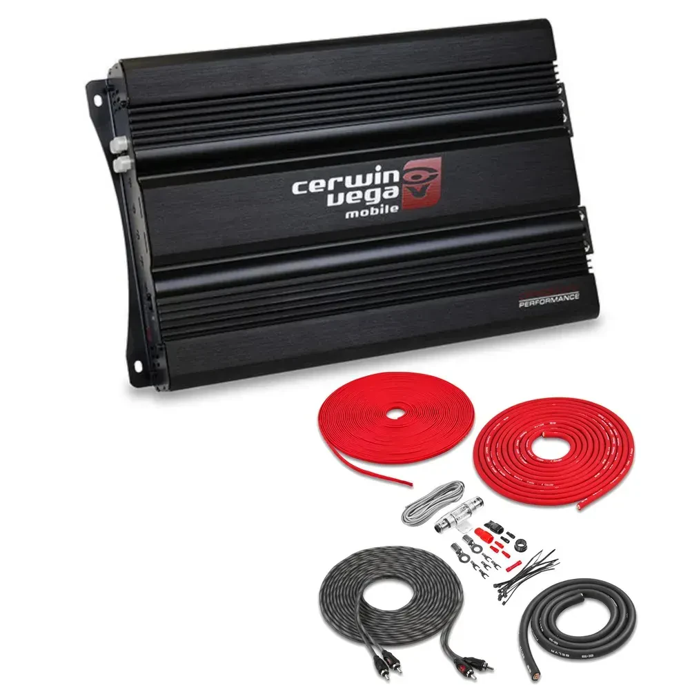 Усилитель мощности Cerwin-Vega CVP2000.1D моноблок, 400W RMS, Class-AB (набор)