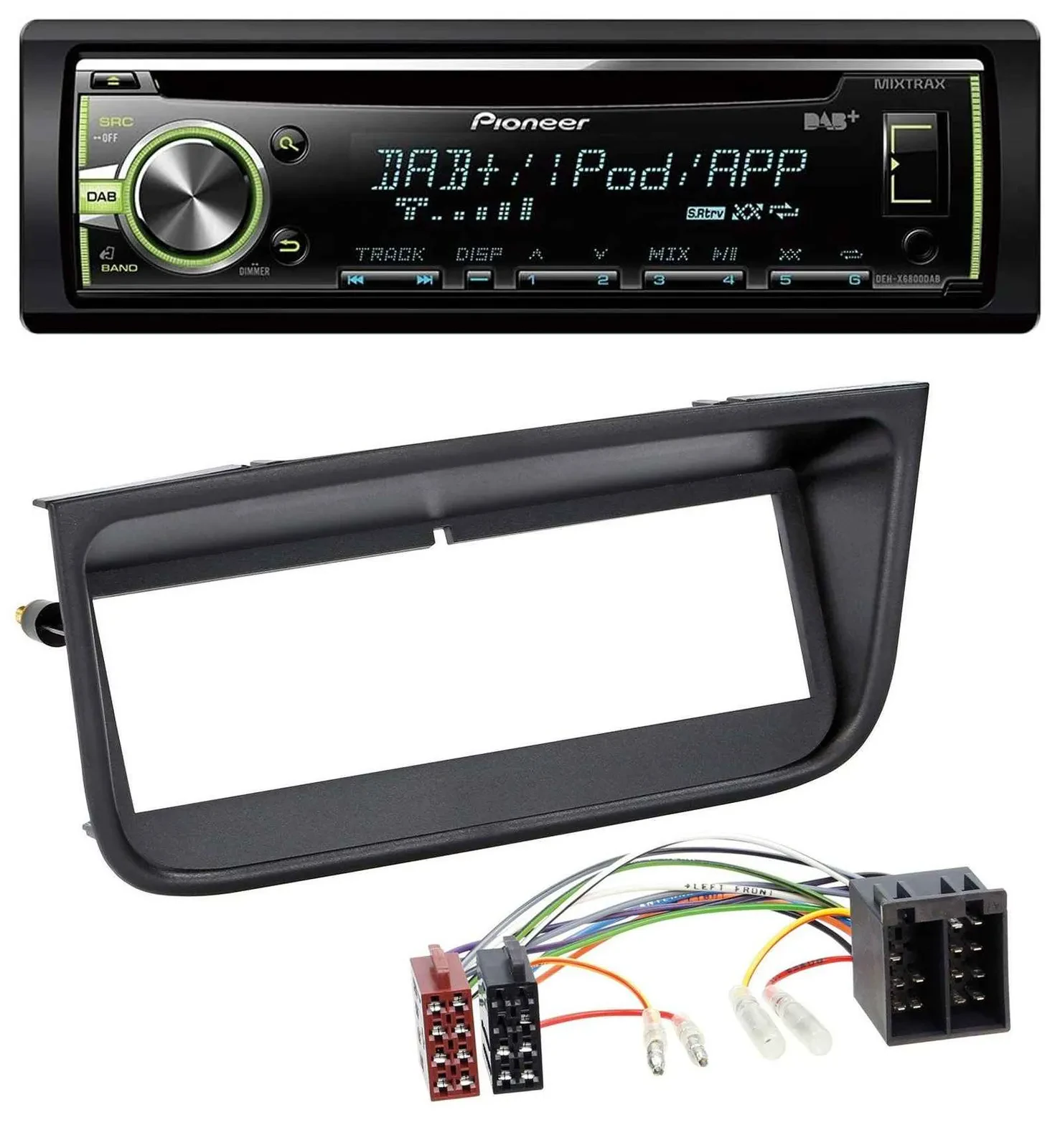 Pioneer DAB USB MP3 AUX CD Autoradio für Peugeot 406