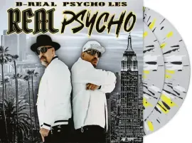 Виниловая пластинка B-Real & Psycho Les - Real Psycho - Deluxe Limited Edition - Clear with Black, Y