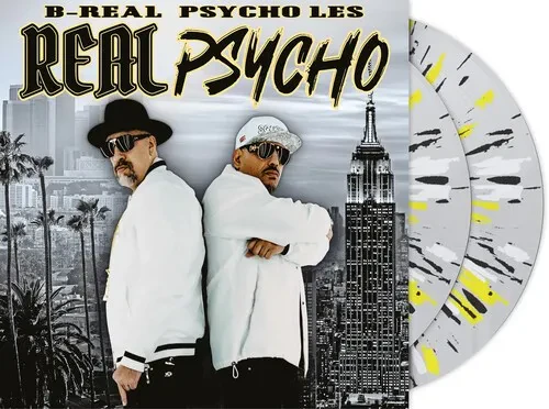 Виниловая пластинка B-Real & Psycho Les - Real Psycho - Deluxe Limited Edition - Clear with Black, Y