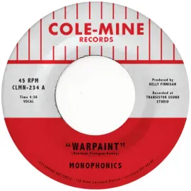 Виниловая пластинка Monophonics & Kelly Finnigan – Warpaint / Crash & Burn 7" (Релиз 2023)
