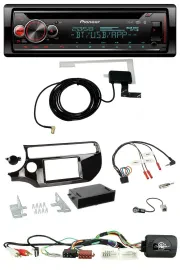 Pioneer DAB CD Lenkrad USB Bluetooth Autoradio für Kia Rio UB ab 03/2015 piano s
