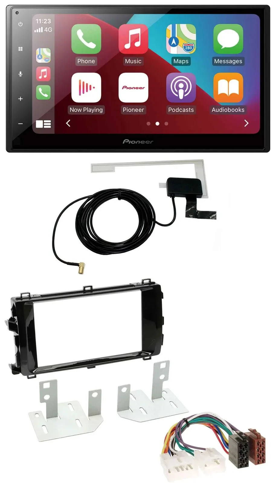 Автомагнитола для Toyota Auris (с 2013) Pioneer 2 DIN, USB, Bluetooth, DAB, MP3