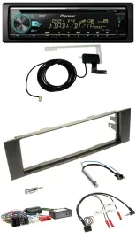 Pioneer MP3 Lenkrad CD USB DAB Autoradio für Audi A3 03-06 Teilsystemadapter