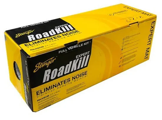 Stinger RKX80B Bulk 80 Ft Roll RK Expert Black Foil Sound Damping