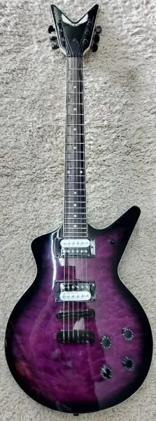 Электрогитара Dean Guitars CADIX QM TPB Cadillac X Quilt Maple Transparent Purple Burst