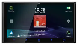 JVC KW-M795DBW Doppel-DIN MP3-Autoradio Touchscreen DAB Bluetooth USB CarPlay