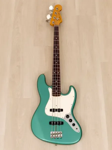 Бас-гитара Fender Jazz Bass 1962 Vintage Reissue JB62-US JJ Ocean Turquoise w/gigbag Japan 2011