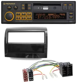 Pioneer DAB MP3 USB Bluetooth Autoradio für Fiat Ducato 2011-2021 piano schwarz