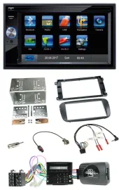 Blaupunkt SD Bluetooth 2DIN MP3 USB Lenkrad Autoradio für Ford C-Max Galaxy Focu