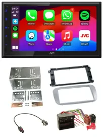 JVC Bluetooth 2DIN MP3 DAB USB Autoradio für Ford Galaxy C-Max Focus ab 2007 Pro