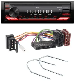 JVC Bluetooth USB DAB MP3 Autoradio für Mercedes E-Klasse W124 S-Klasse W126