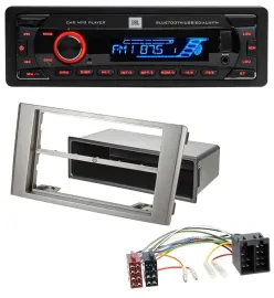 JBL AUX MP3 USB Bluetooth SD Autoradio für Iveco Daily (2006-2014) silber