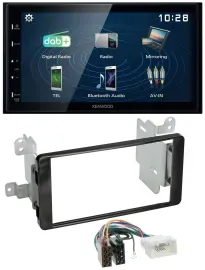Kenwood 2DIN Bluetooth MP3 USB DAB Autoradio für Mitsubishi Outlander ab 2012