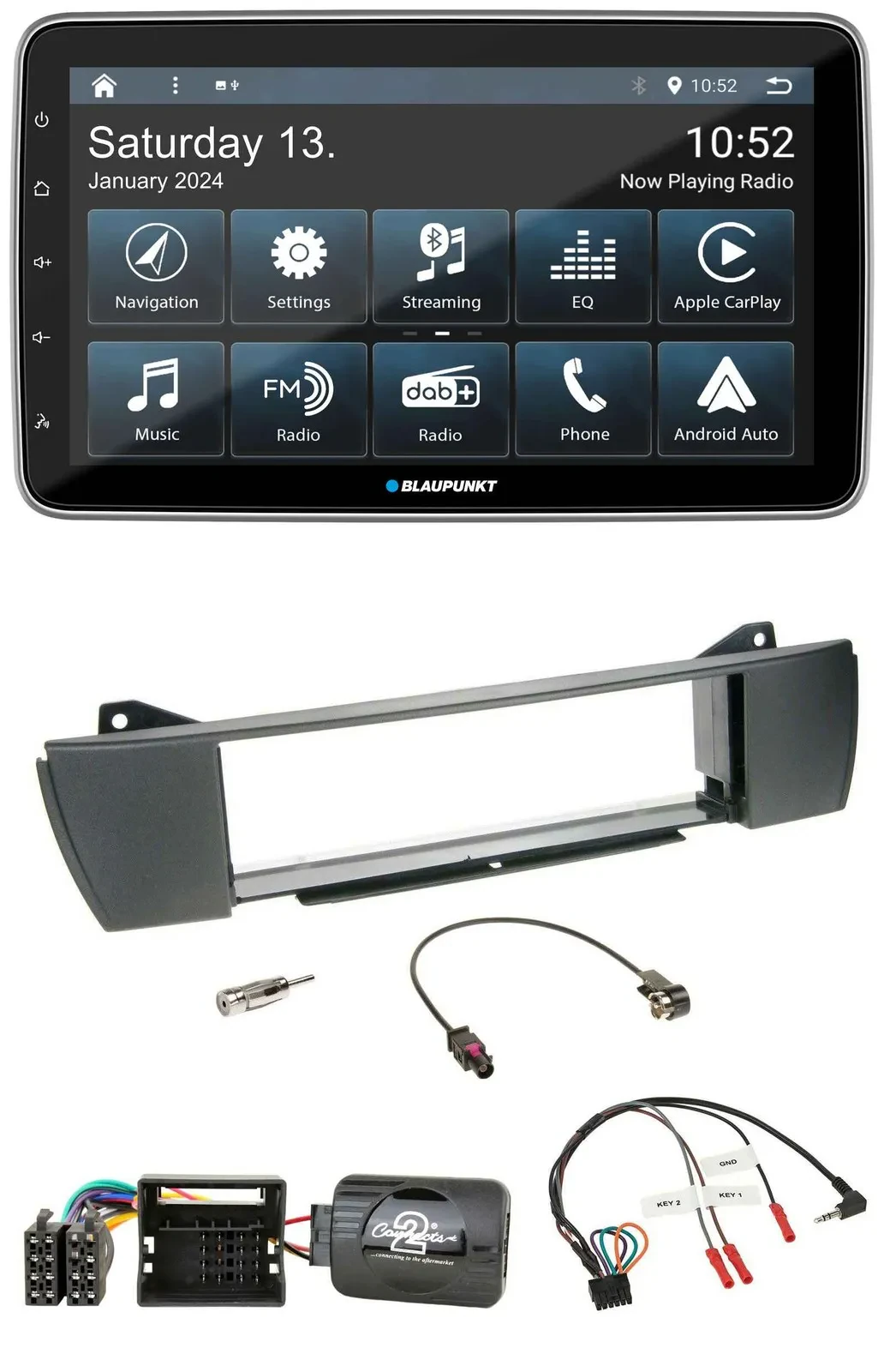 Blaupunkt USB DAB SD Lenkrad Bluetooth Autoradio für BMW Z4 E85 2003-2008