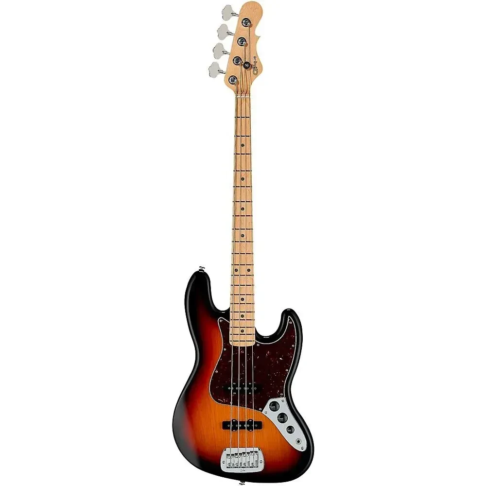 Бас-гитара G&L Fullerton Deluxe JB Bass 3-Tone Sunburst