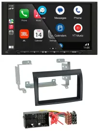 JBL USB 2DIN MP3 Bluetooth AUX Autoradio für Citroen Jumper Fiat Ducato Peugeot