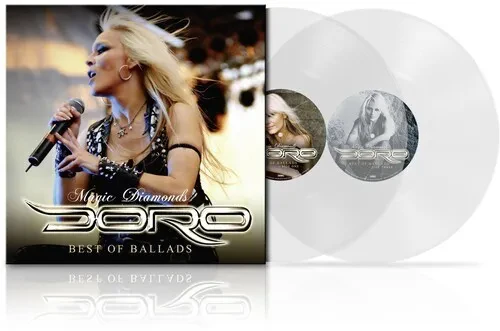 Виниловая пластинка Doro - Magic Diamonds - Best Of Ballads (Crystal Clear) [New Vinyl LP] Clear Vin