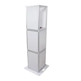 ProX XSA-PILLAR6FT Lumo Stage Acrylic Pillar 6' Column Cube Pedestal Totem id...