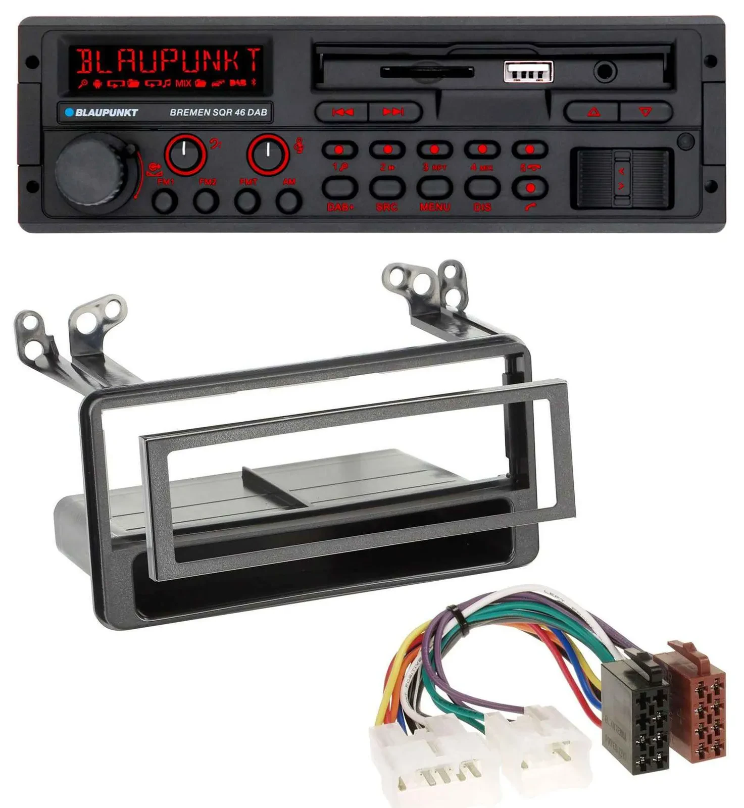 Blaupunkt SD MP3 USB Bluetooth DAB Autoradio für Toyota Avensis, Verso, Celica