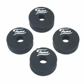 Cymbal Washers 40x14 Beckenfilze 4er Set Memory-Schaum Schwarz Becken-Zubehör