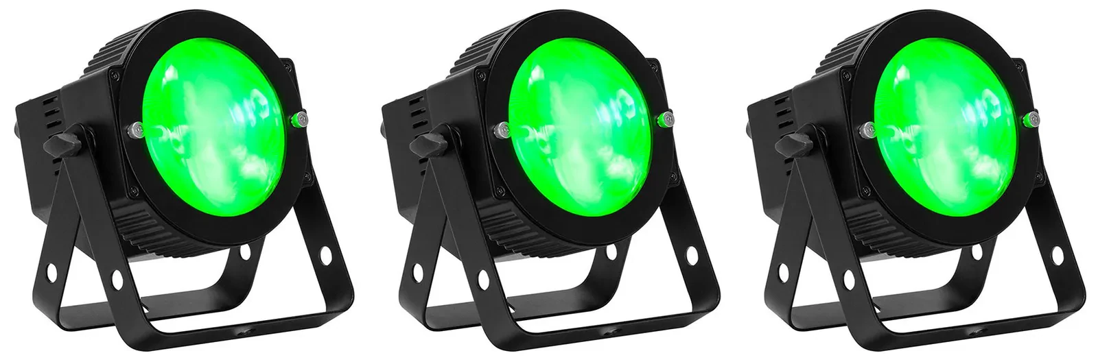 Прибор смены цвета American DJ Dotz Par RGBL COB DMX (3 штуки)