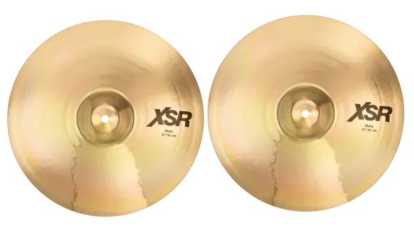 Тарелка барабанная Sabian 14" XSR Hats (пара)