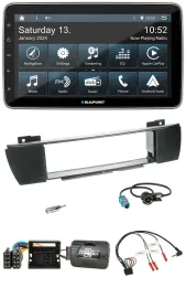 Blaupunkt USB DAB SD Lenkrad Bluetooth Autoradio für BMW X3 E83 2004-2010 mittig