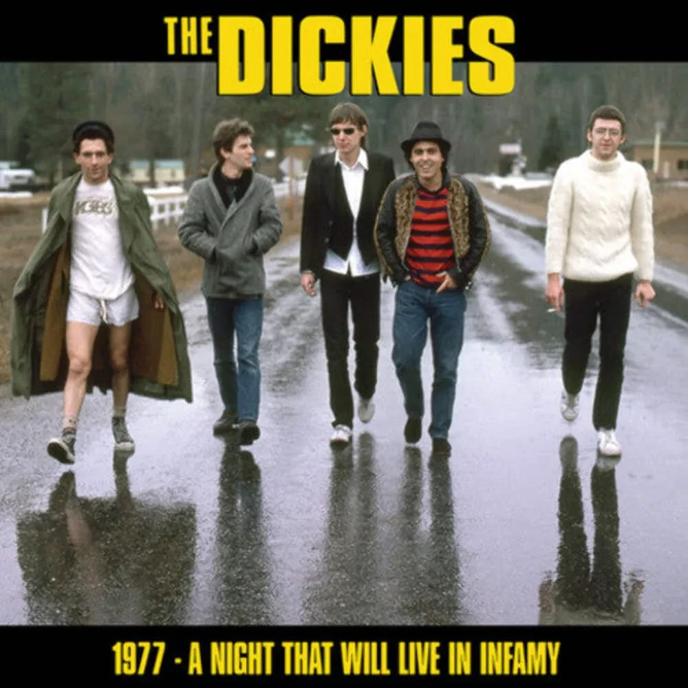 Виниловая пластинка The Dickies – 1977 A Night That Will Live In Infamy (Релиз 2019)