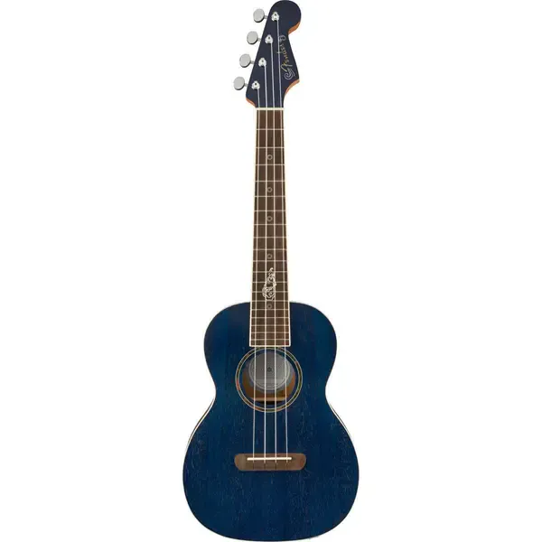 Укулеле Fender Dhani Harrison Ukulele, Walnut Fingerboard, Sapphire Blue