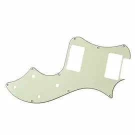 Панель для гитарной деки PRS S2 SC Standard Satin Pickguard Mint Black