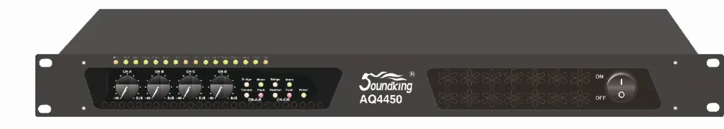 AQ4450 Усилитель мощности цифровой, 4х450Вт, Soundking