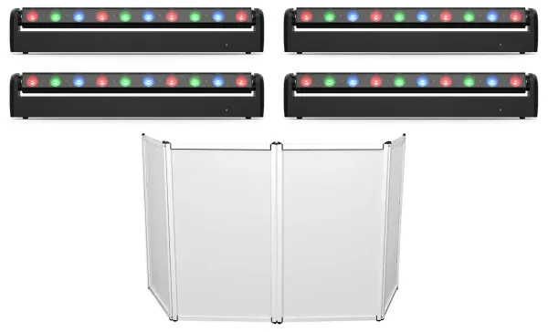 Светодиодный прибор Chauvet DJ COLORband PiX-M ILS RGB LED с фасадом (4 штуки)