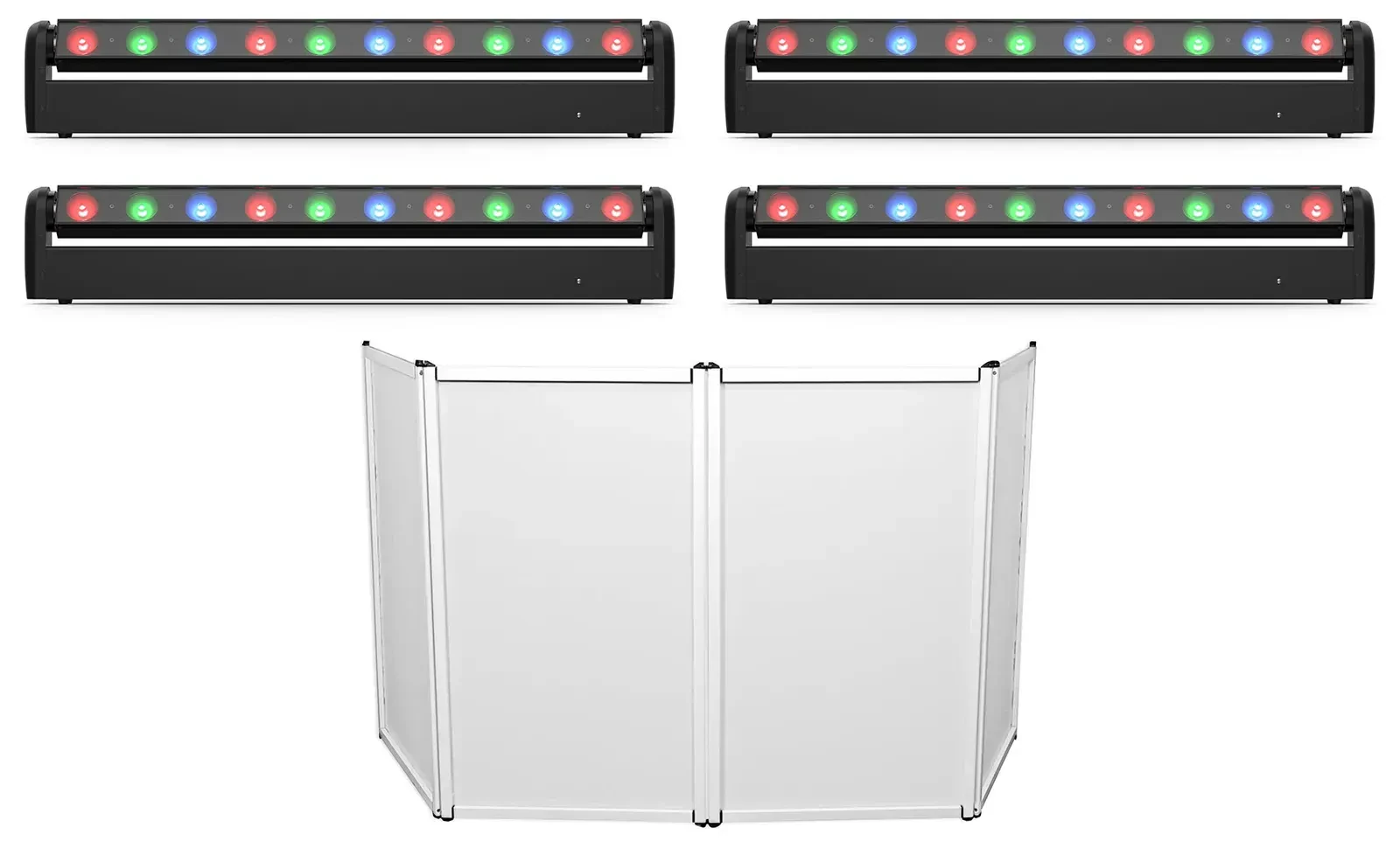 Светодиодный прибор Chauvet DJ COLORband PiX-M ILS RGB LED с фасадом (4 штуки)
