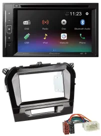 Автомагнитола для Suzuki Vitara Pioneer 2DIN, DAB, DVD, Bluetooth, MP3, USB (с 2015)