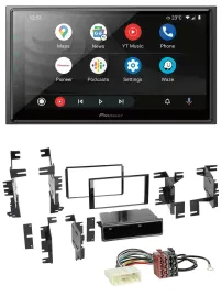 Pioneer USB 2DIN DAB MP3 Bluetooth Autoradio für Nissan Cube ab 09 Frontier ab 1