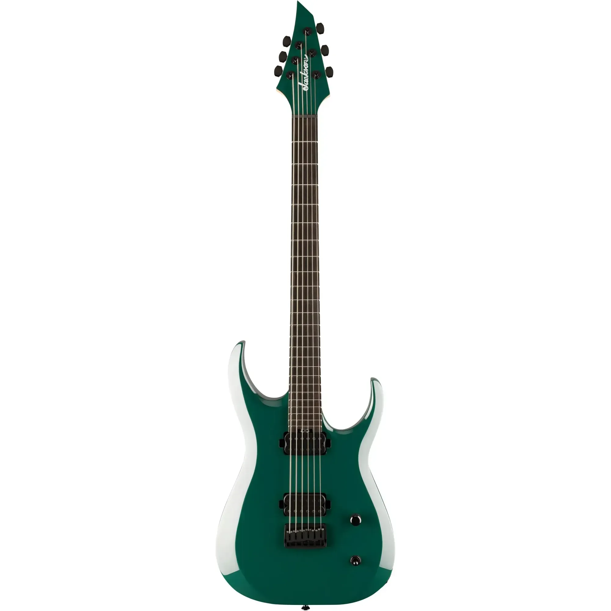 Электрогитара Jackson MDK HT6 Pro Series Baritone Roman Ibramkhalilov Emerald Green с чехлом