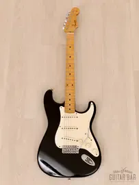 Электрогитара Fender 1957 Stratocaster JV ST57-115 SSS Black w/gigbag Japan 1982