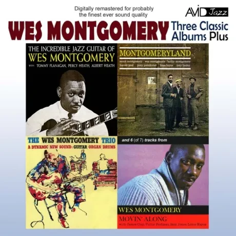 WES MONTGOMERY - Trio/ Montgomeryland/ The Incredible Jazz Guitar (2CD)