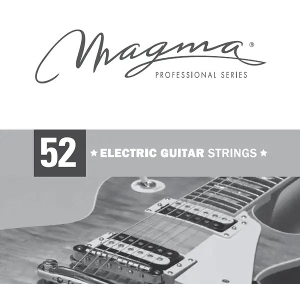 Струна одиночная для электрогитары Magma Strings GE052N Nickel Plated Steel 052