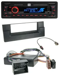 JBL AUX MP3 USB Bluetooth SD Autoradio für BMW X5 E53 5er E39 Aktivsystem Quadlo