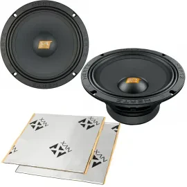 Hertz SV 200.1 500W RMS 8" SPL Midrange Speakers w/ Sound Damping