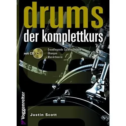 Учебное пособие Voggenreiter Drums Der Komplettkurs