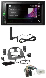 Pioneer MP3 DAB AUX 2DIN Bluetooth Autoradio für Mitsubishi Eclipse 4G 05-12