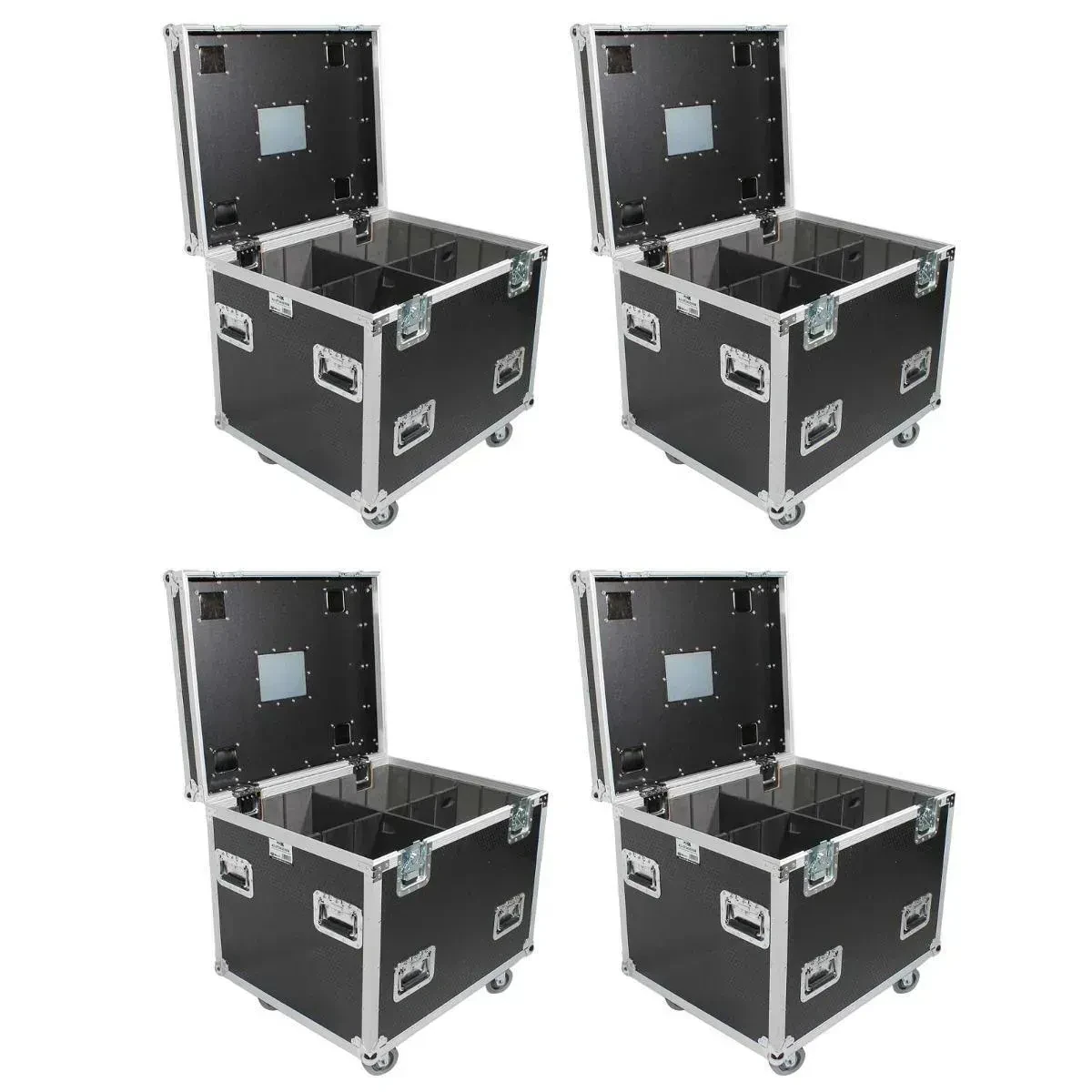 Кейс для музыкального оборудования ProX XS-UTL243030W Black (4 штуки)