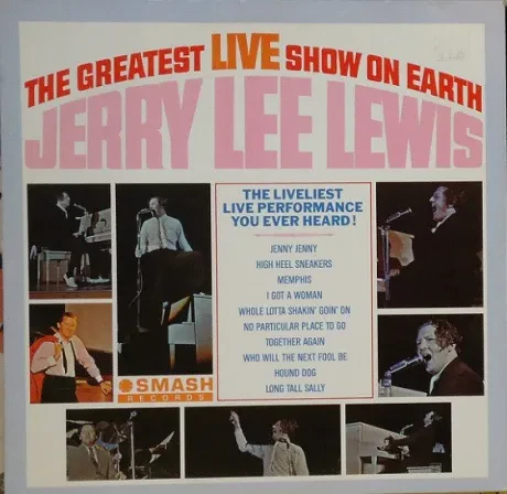 JERRY LEE LEWIS - The Greatest Live Show On Earth (LP , Used)