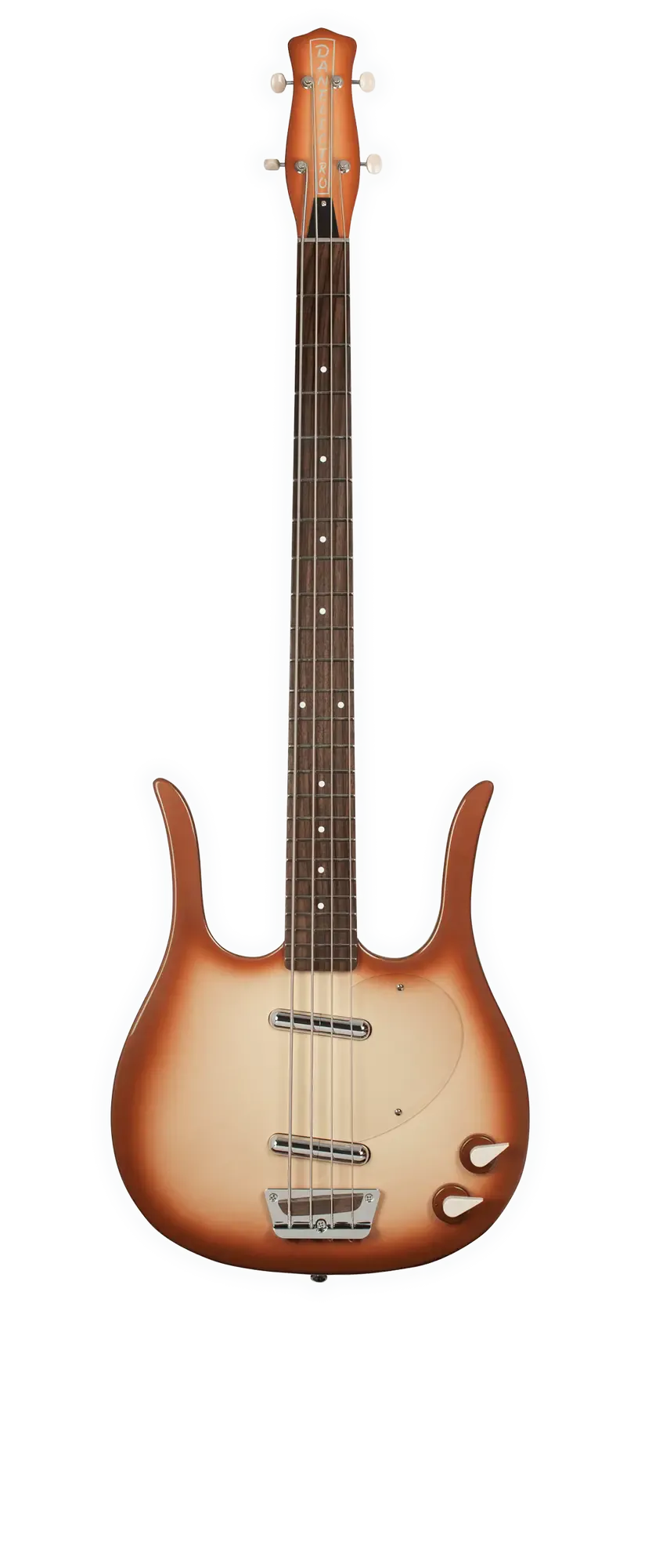 Бас-гитара Danelectro Longhorn Bass Copper Burst